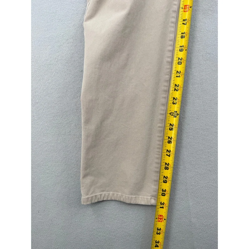 Bonobos Mens 36x32 (36x31) Slim Taper Chino Pants Khaki Tan Preppy Casual